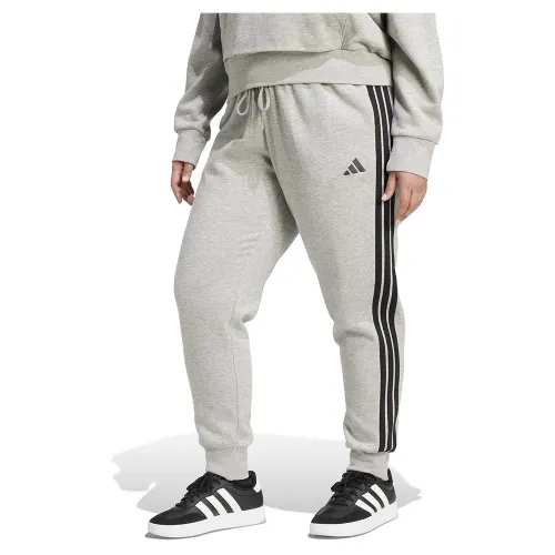 아디다스 에센셜s 3 Stripes 플리스 Slim Plus 조거팬츠 142156496