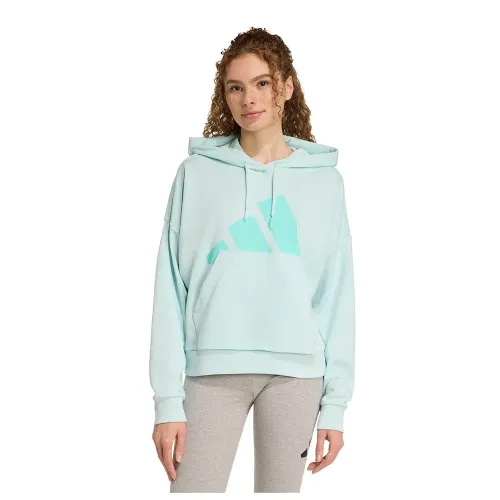 아디다스 에센셜 Big Logo French Terry Loose 후드티 142156499