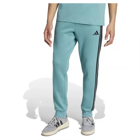 아디다스 에센셜 3 Stripes 플리스 조거팬츠 142156500