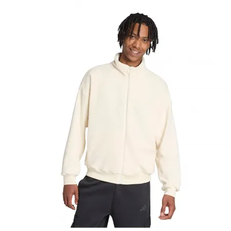 아디다스 Future Icons Small Logo Low Pile 플리스 풀지퍼 스웨터 142156861