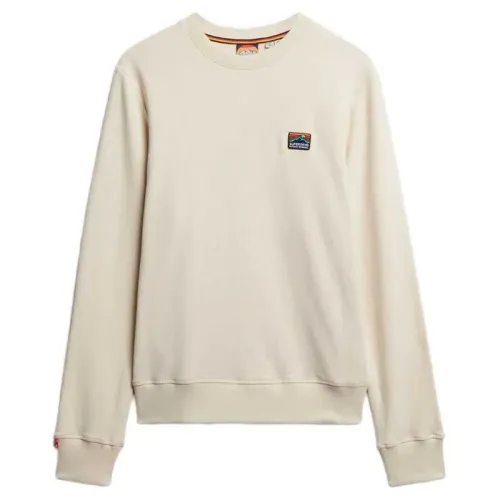 슈퍼드라이 Great Outdoors Emb Relaxed Fit 스웨터 142160006