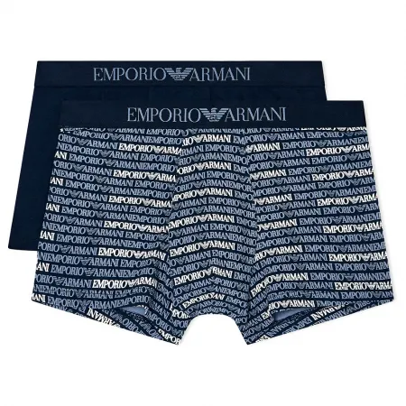 엠프리오 아르마니 Classic Pattern Mix Trunk 복서 브리프 2 팩 142165239