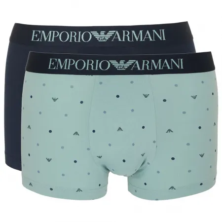엠프리오 아르마니 Classic Pattern Mix Trunk 복서 브리프 2 팩 142165241