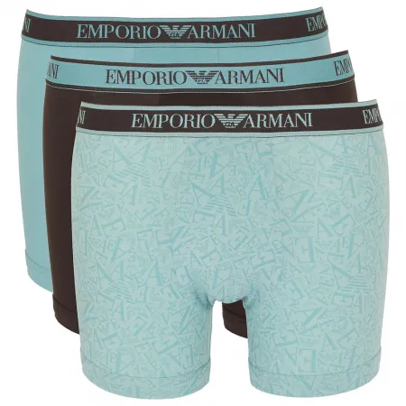 엠프리오 아르마니 Core Logoband 복서 브리프 3 팩 142165242