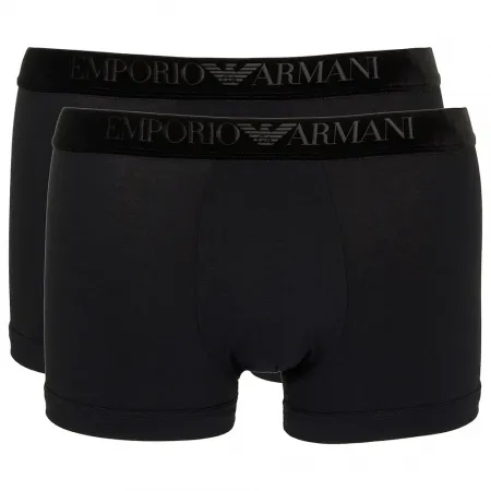 엠프리오 아르마니 Velvet Logoband Trunk 복서 브리프 2 팩 142165946
