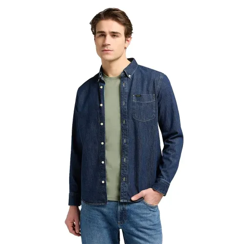LEE Button Down Regular Fit 긴팔 셔츠 142169959