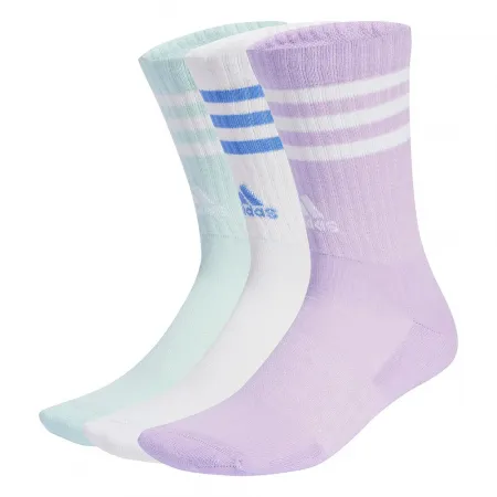 아디다스 3 Stripes Cushioned 크루 양말 3 팩 142169994