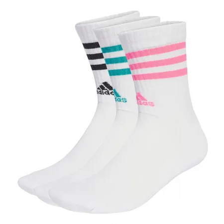 아디다스 3 Stripes Cushioned 크루 양말 3 팩 142169995