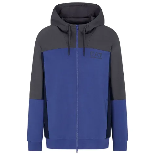 엠프리오 아르마니 Train Athletic Colour Block Copl 풀지퍼 스웨터 142173096
