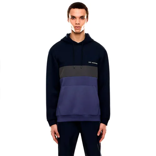 엠프리오 아르마니 Train Athletic Colour Block Nylon 풀지퍼 스웨터 142173102