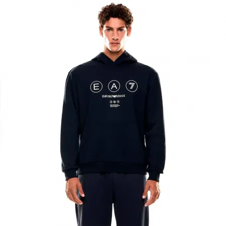 엠프리오 아르마니 Train Logo Series Coft Writings 후드티 142173935