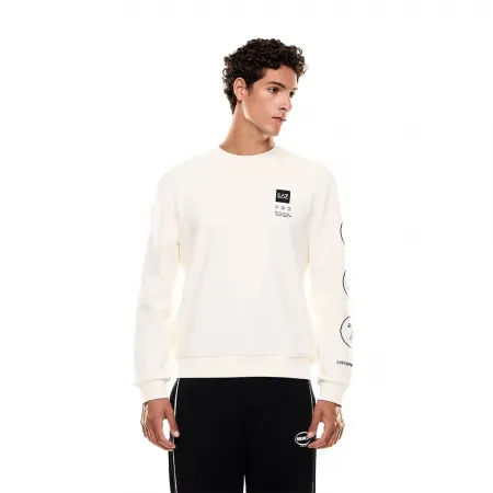 엠프리오 아르마니 Train Logo Series Coft Writings 스웨터 142173941