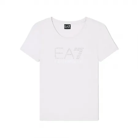 엠프리오 아르마니 Train Logo Series Rn Fancy Strass 반팔 티셔츠 142174181