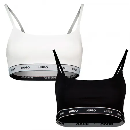 휴고 보스 Twin Stripe 10272521 01 Bralette 브라 142184611