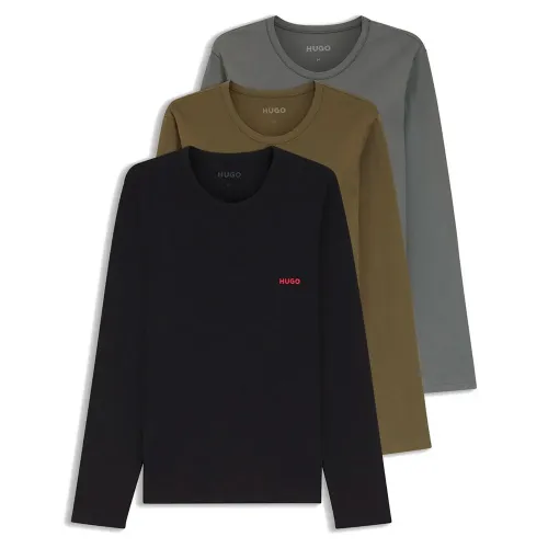휴고 보스 10217251 01 긴팔 이너웨어 3 팩 142186457