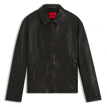휴고 보스 Lapos 10273149 01 가죽 자켓 142186559