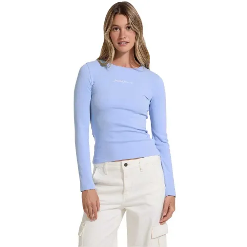 게스 W5RI58-KA0H1 Slim Fit 긴팔 티셔츠 142217450