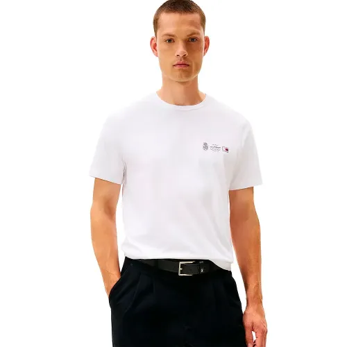 타미힐피거 Small Crest Outline 반팔 티셔츠 142276845