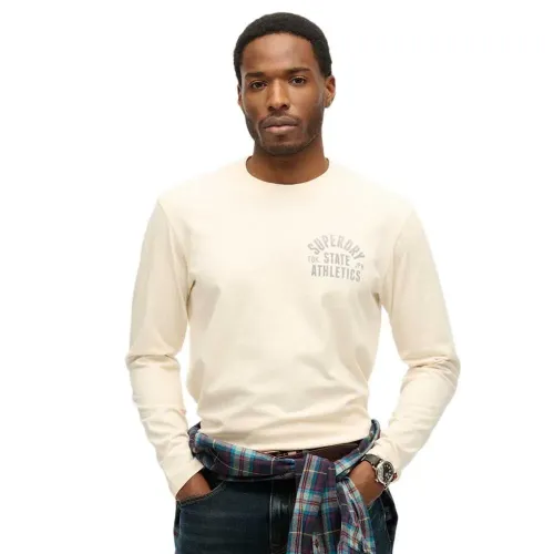 슈퍼드라이 Athletic Ess 긴팔 티셔츠 142283382