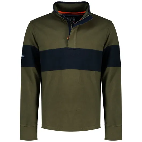 슈퍼드라이 Classic Rugby Henley 긴 소매 폴로 142283457