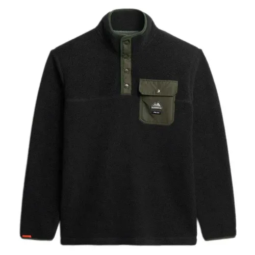 슈퍼드라이 Fuji 하프 지퍼 스웨터 142283592