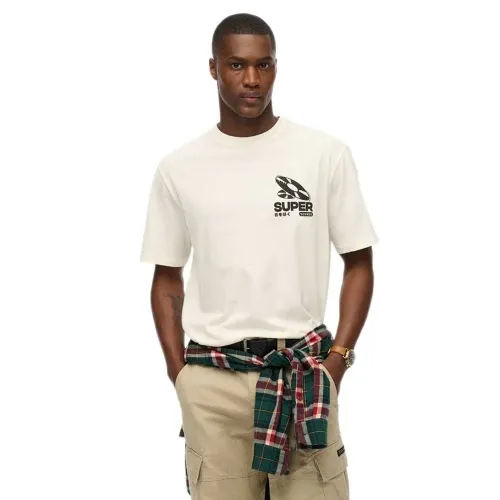 슈퍼드라이 Record Label Oversize 반팔 티셔츠 142283794