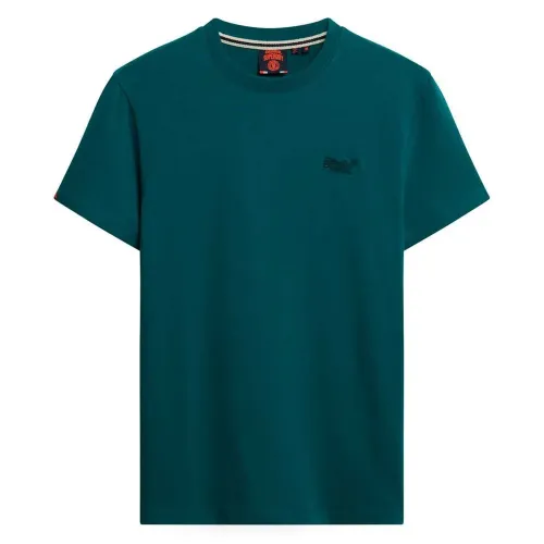 슈퍼드라이 빈티지 Logo Embroidered 반팔 티셔츠 142283938