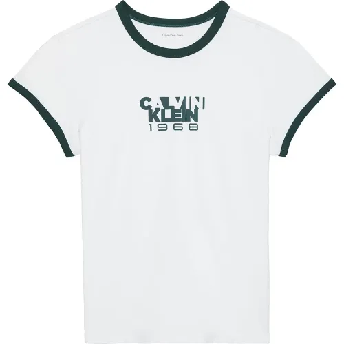 캘빈클라인 1968 그래픽 Baby 반팔 티셔츠 142325400