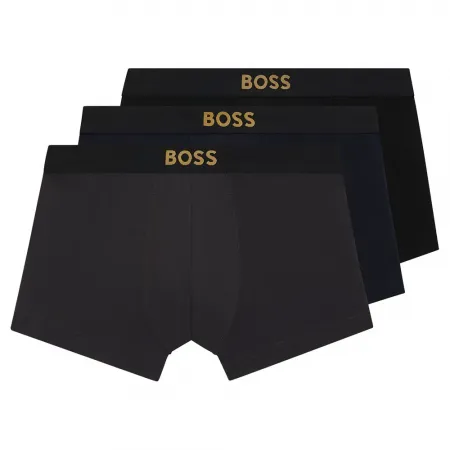 보스 Gold Logo 10272529 Trunk 복서 브리프 3 팩 142330358