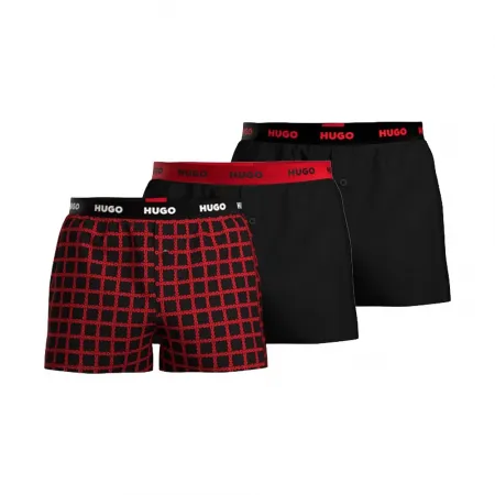 휴고 보스 Woven 복서 브리프 142330625