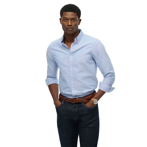 슈퍼드라이 Classic Oxford 긴팔 셔츠 142369344