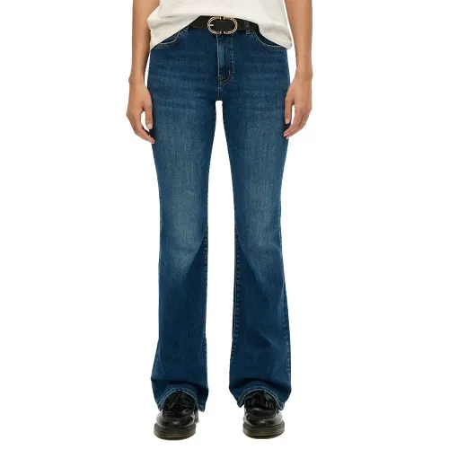 슈퍼드라이 Mid Rise Flare 청바지 142369497