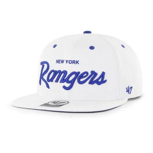47 NHL New York Rangers Crosstown Pop Captain 모자 142372250