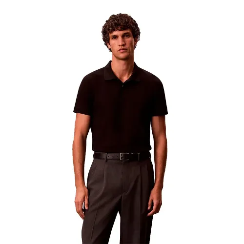 캘빈클라인 Refined Slim Fit 반팔 폴로 셔츠 142418152