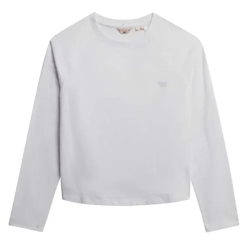 슈퍼드라이 에센셜 Logo 긴팔 상의 142480941