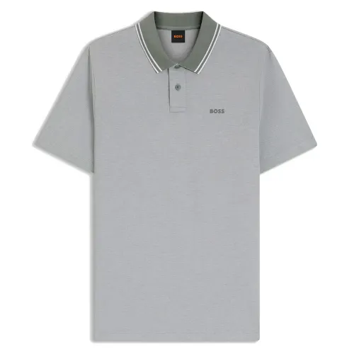 보스 Pe Oxford New 반팔 폴로 셔츠 142504571