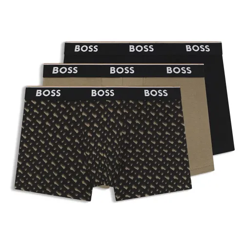 보스 Power Desig Trunk 10276514 복서 브리프 3 팩 142504580