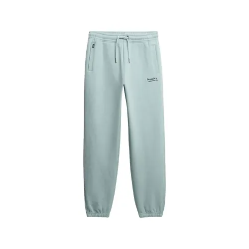 슈퍼드라이 에센셜 Logo Cuff 운동복 바지 142576279