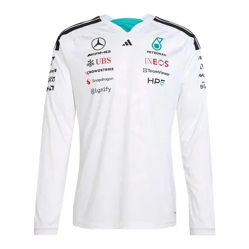 아디다스 메르세데스-AMG Petronas F1 Team Driver 긴팔 티셔츠 142681601