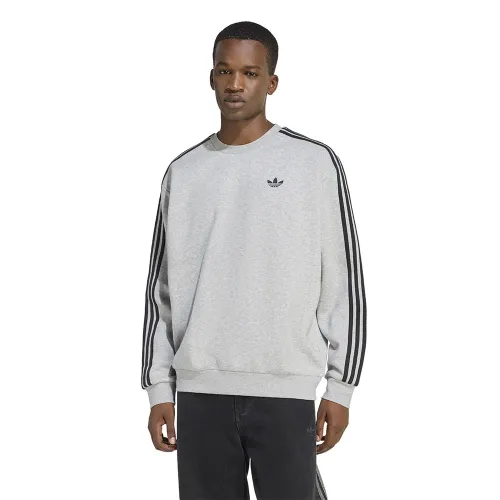 아디다스 아디컬러 3 Stripes 오버핏 Crewneck 스웨터 142682578
