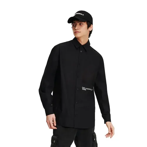 KARL LAGERFELD JEANS A1M16021 Regular Woven 긴팔 셔츠 142684975