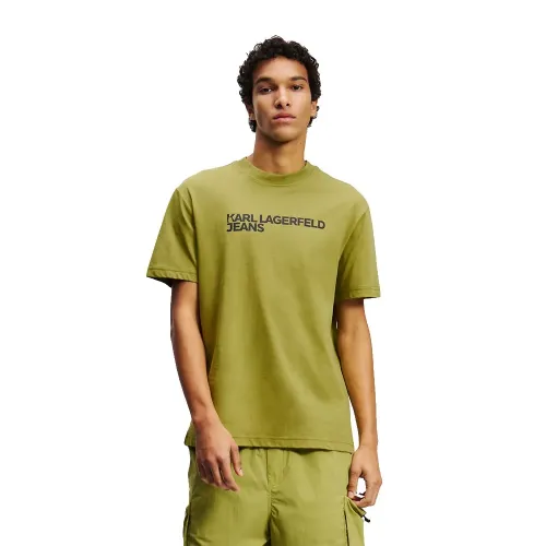 KARL LAGERFELD JEANS A1M17002 Regular 에센셜 반팔 티셔츠 142684981