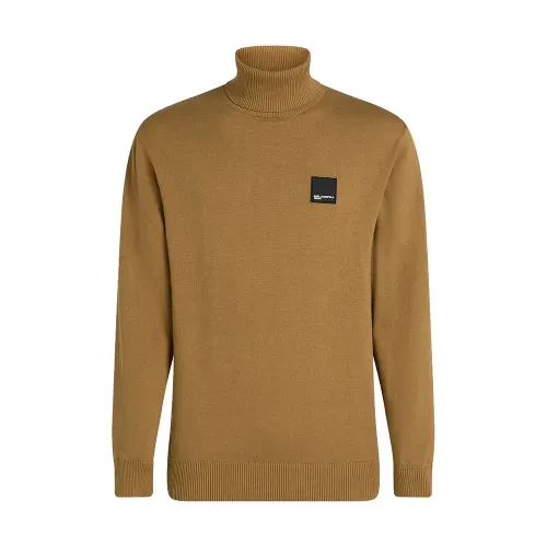 KARL LAGERFELD JEANS A3M18001 Regular 하이넥 스웨터 142685244