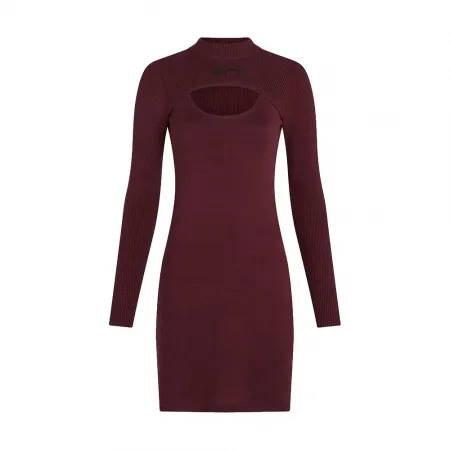 KARL LAGERFELD JEANS A4W13010 Cut Out 긴팔 짧은 원피스 142685512