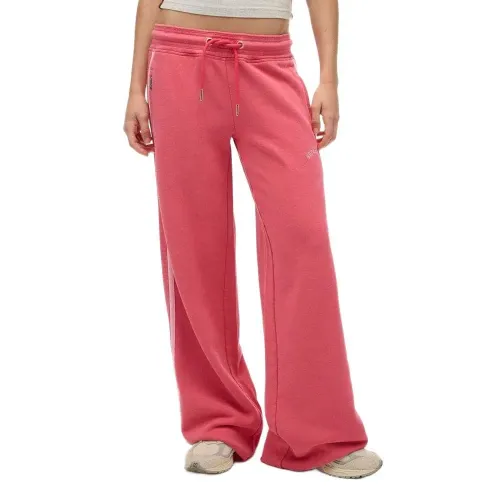 슈퍼드라이 에센셜 Logo Straight 운동복 바지 142686809