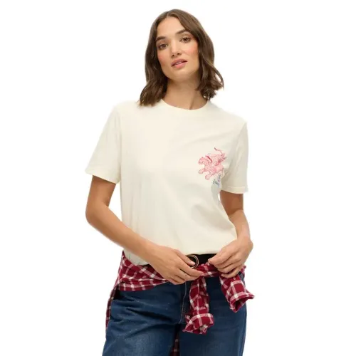 슈퍼드라이 Tokyo Narrative Relaxed 반팔 티셔츠 142687007