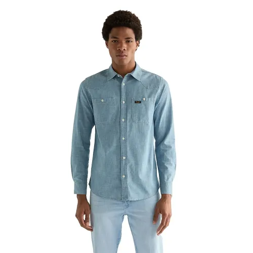 랭글러 Chambray 긴팔 셔츠 142707213