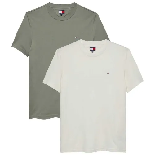 타미힐피거 DM0DM20687 반팔 티셔츠 2 팩 142733212