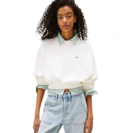 타미힐피거 DW0DW21831 Cropped 스웨터 142733242