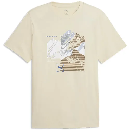 푸마 그래픽 Mountain 반팔 티셔츠 142740202